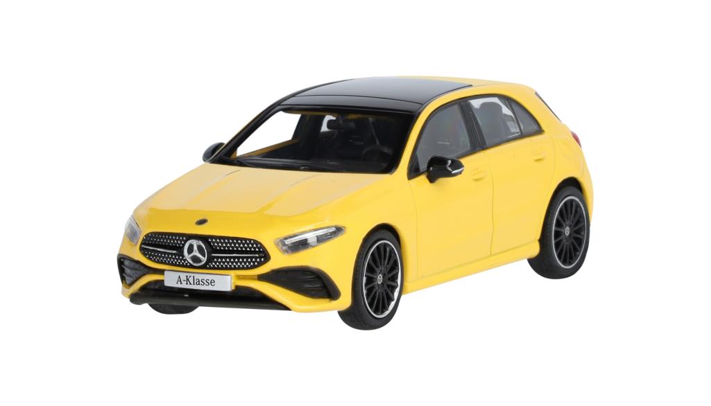 A-Klasse, Kompaktlimousine, AMG Line, W177 sonnengelb, Minimax, 1:43