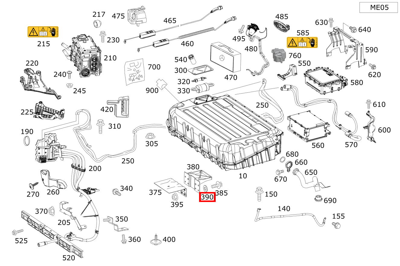 Scheibe An Konsole S 560 e Limousine lang BCA 222
