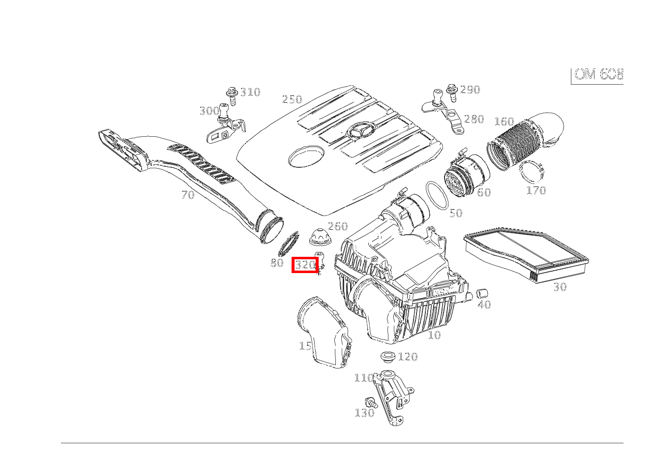 KUGELBOLZEN Befestigung Motorabdeckung B 180 d BCA 247 KUGELBOLZEN Befestigung Motorabdeckung B 180 d BCA 247