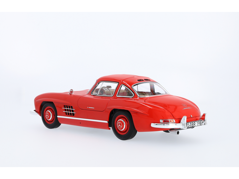 300 SL Coupé (1954-1963) W 198 feuerwehrrot, Norev, 1:18