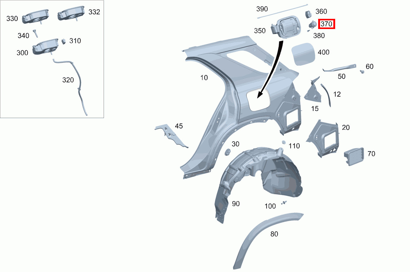 Tastenschalter GLE 350 d 4MATIC Coupé 292