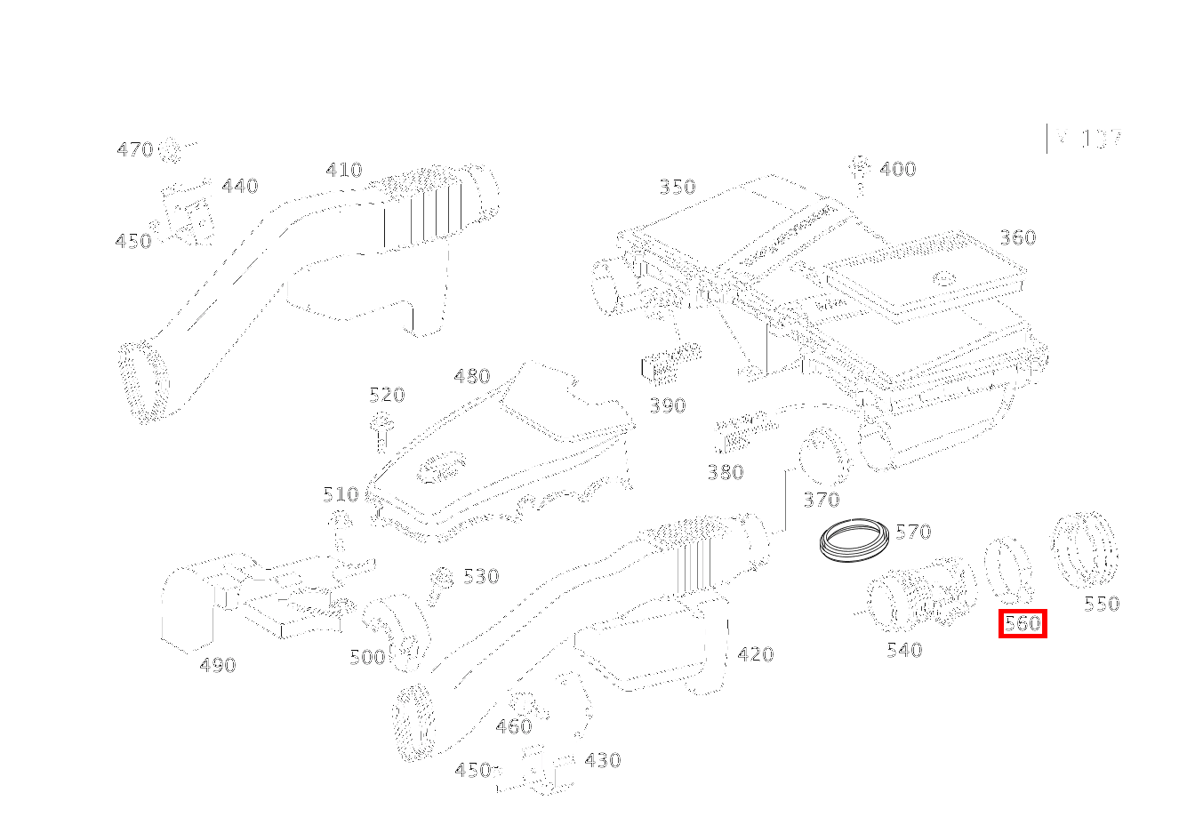Schelle AN ZWISCHENSTUECK; 80-100 MM CL 600 Coupé 215 Schelle AN ZWISCHENSTUECK; 80-100 MM CL 600 Coupé 215
