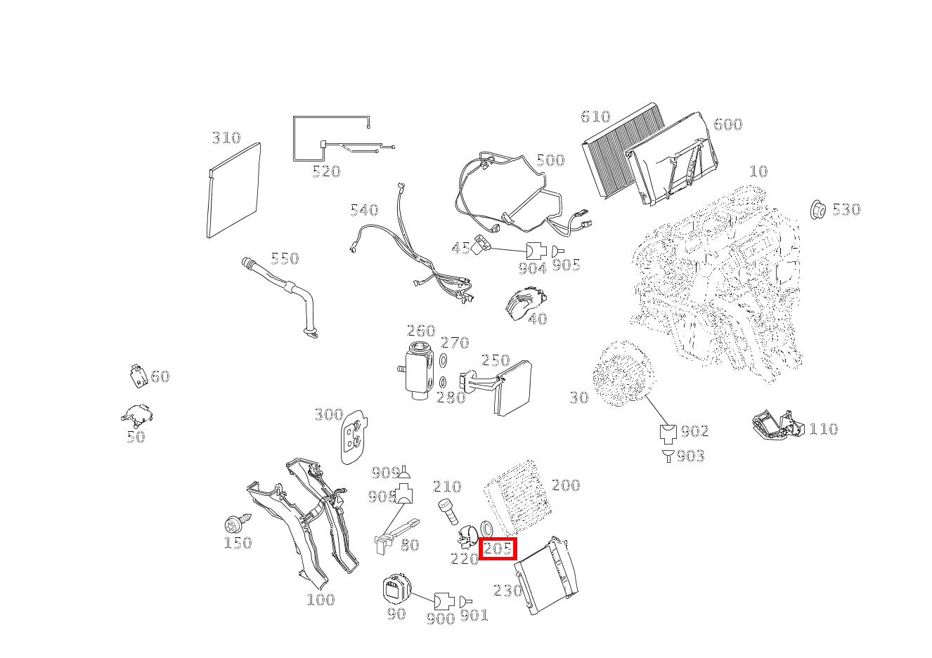 TEILESATZ DICHTRING WAERMETAUSCHER B 180 246 TEILESATZ DICHTRING WAERMETAUSCHER B 180 246