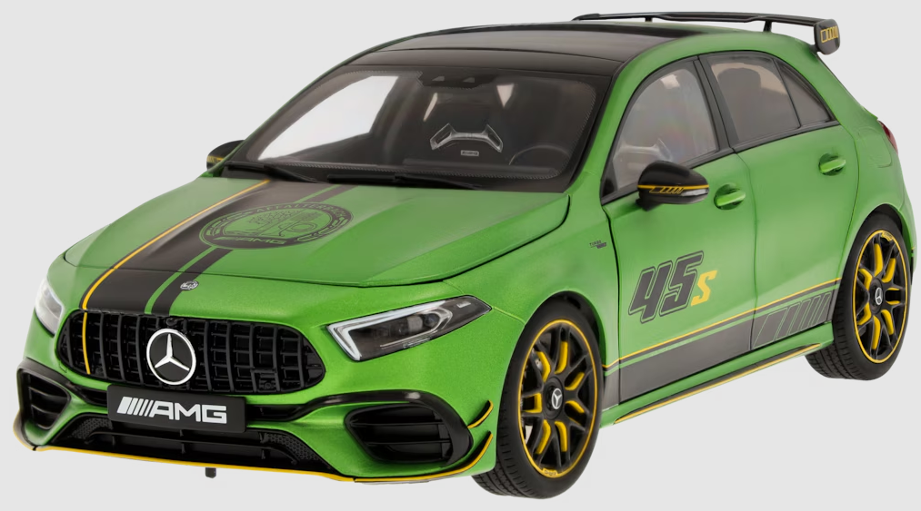 Mercedes-AMG A 45 S 4MATIC green hell magno, NZG, 1:18