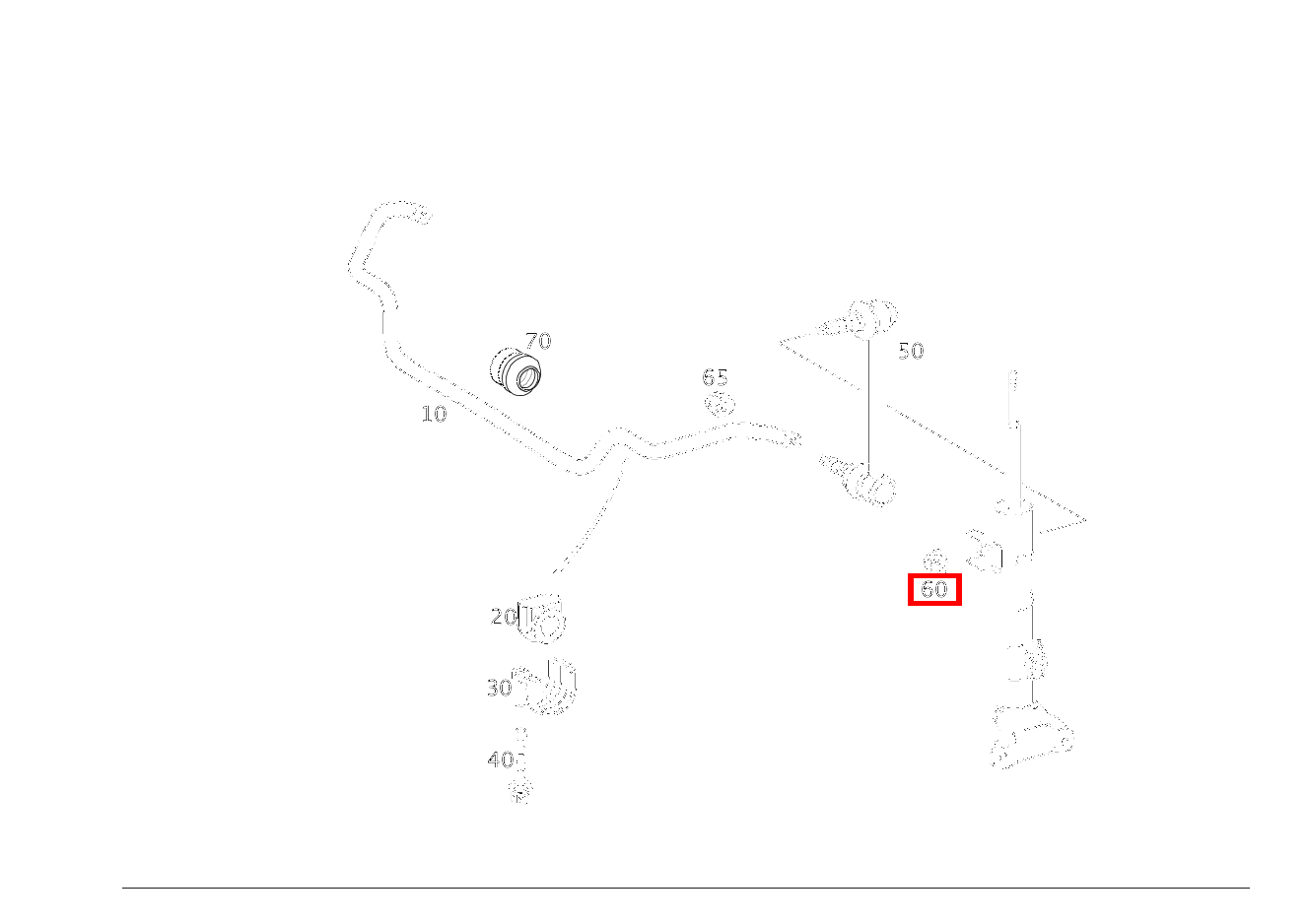 Mutter STANGE AN DAEMPFERBEIN; M12X1.5 C 320 Sportcoupé 203