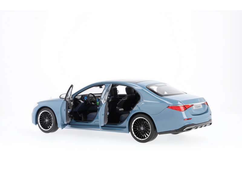 S-Klasse, Limousine Langversion, V223 MANUFAKTUR vintageblau uni, Norev, 1:18 S-Klasse, Limousine Langversion, V223 MANUFAKTUR vintageblau uni, Norev, 1:18