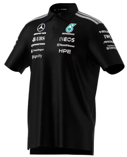 Poloshirt Herren, Team, Mercedes-AMG F1 schwarz Poloshirt Herren, Team, Mercedes-AMG F1 schwarz