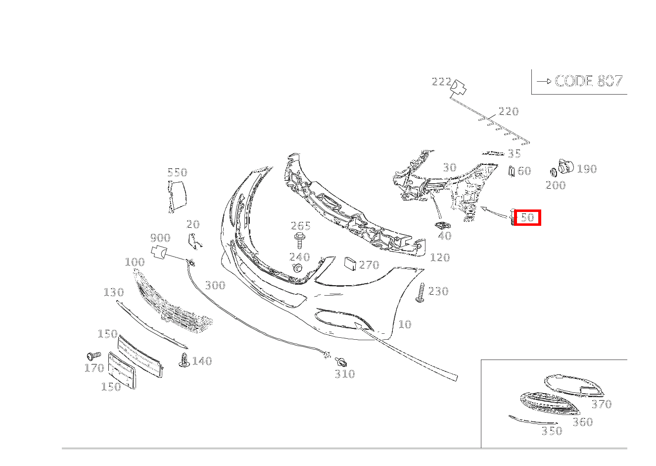 Spreizniet Befestigung Grundträger Mercedes-Maybach S 560 4MATIC 222 Spreizniet Befestigung Grundträger Mercedes-Maybach S 560 4MATIC 222