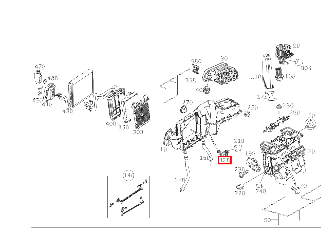 Temperatursensor VERDAMPFER E 350 4MATIC Limousine BCA 212 Temperatursensor VERDAMPFER E 350 4MATIC Limousine BCA 212