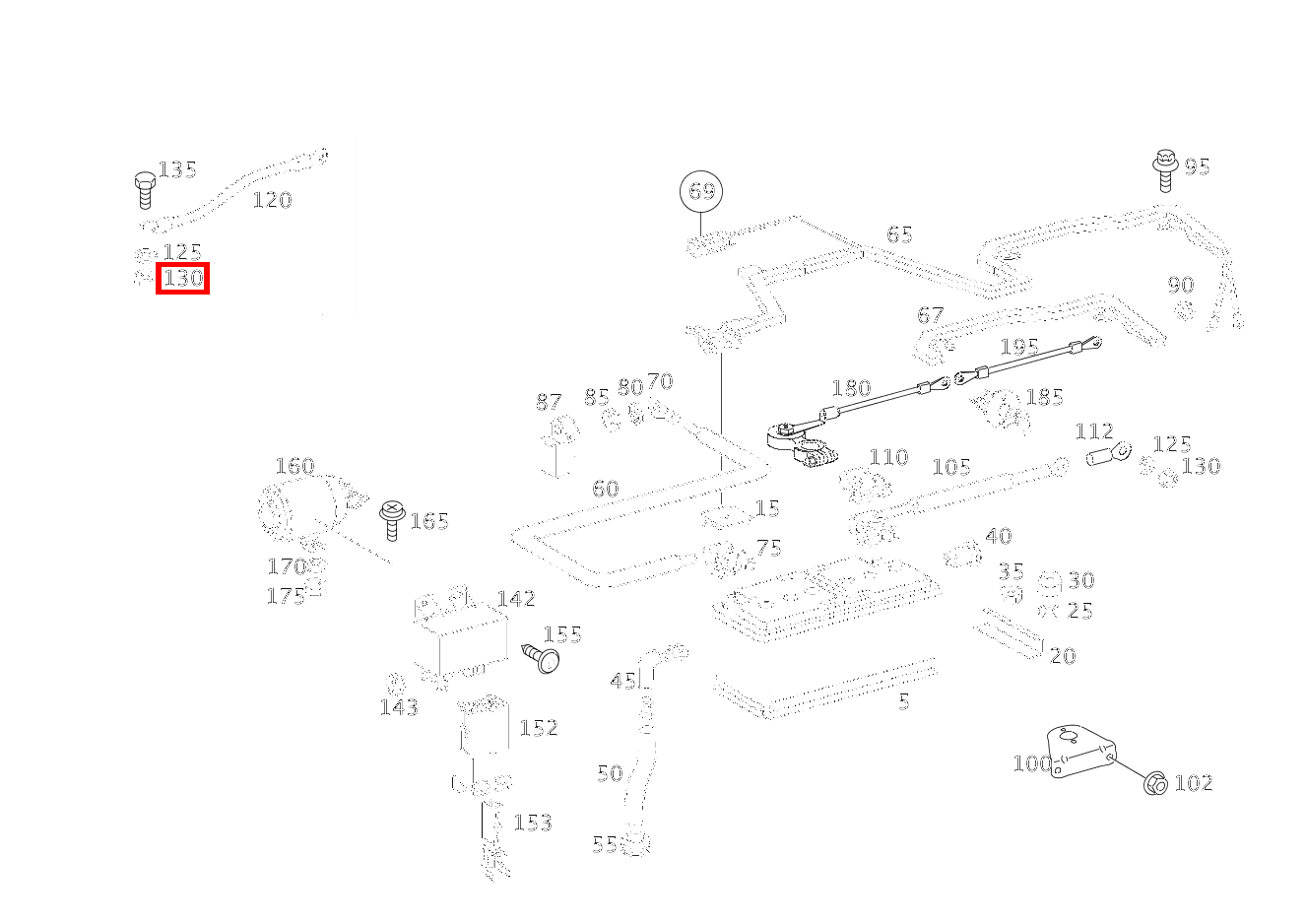 Sechskantmutter MASSEANSCHLUSS; M8 416 4X2 3550 460