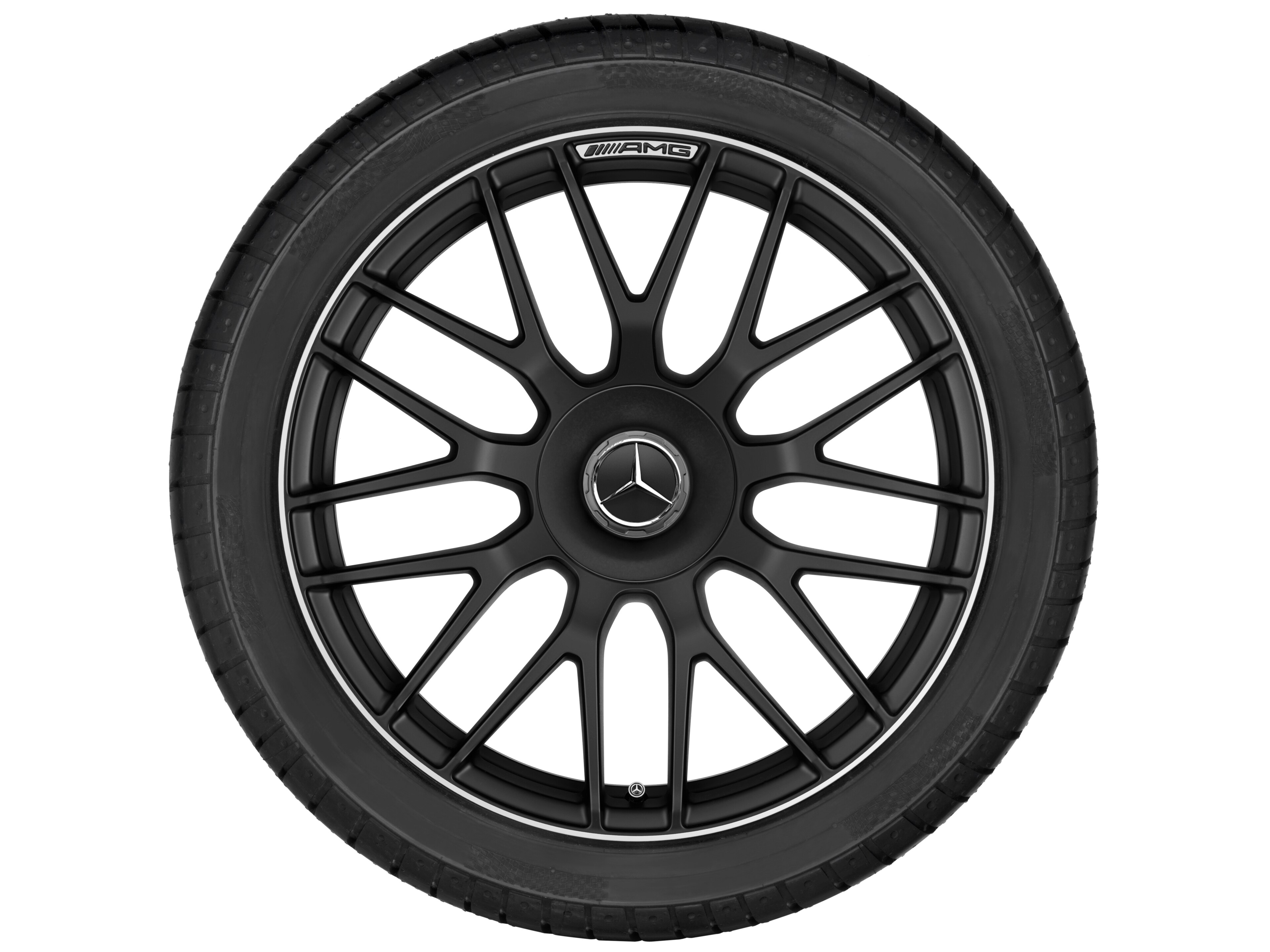 Mercedes-Benz - AMG Schmiederad im Kreuzspeichen-Design, 50,8 AMG Schmiederad im Kreuzspeichen-Design, 50,8