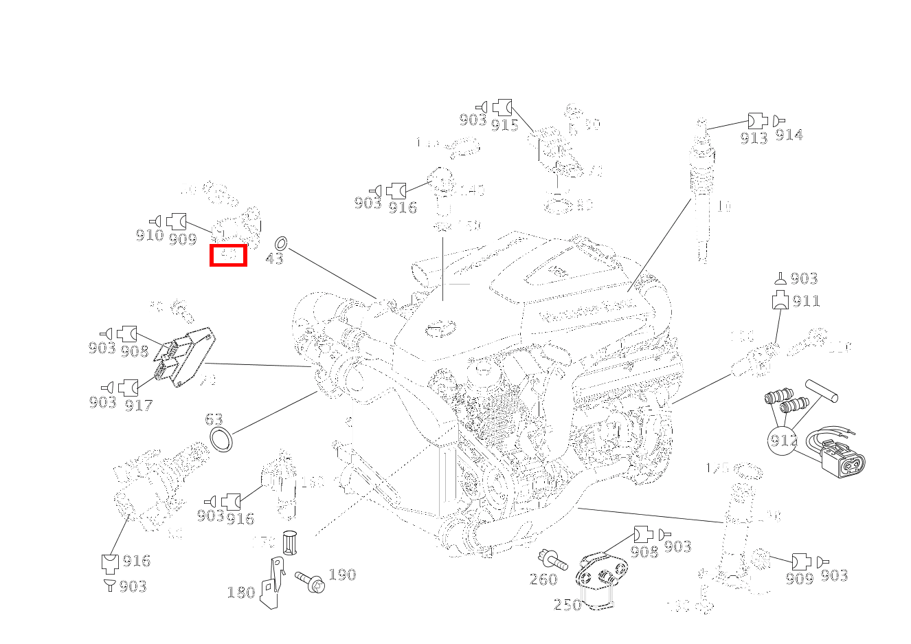 Drucksensor Luftansaugrohr ML 400 CDI Off-Roader 163 Drucksensor Luftansaugrohr ML 400 CDI Off-Roader 163