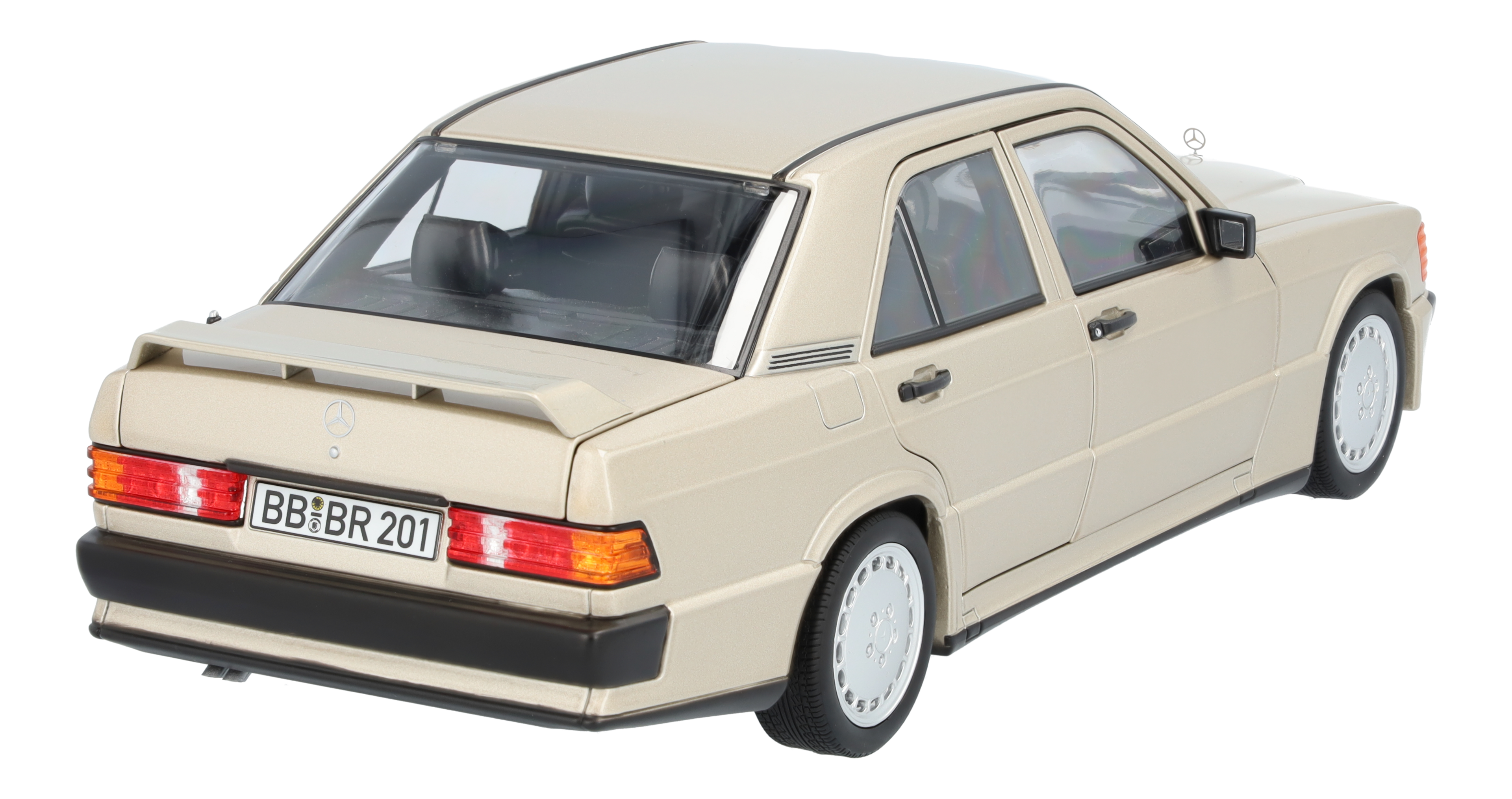 190 E 2.3-16 W 201 (1984-1988) silberfarben, 1:18