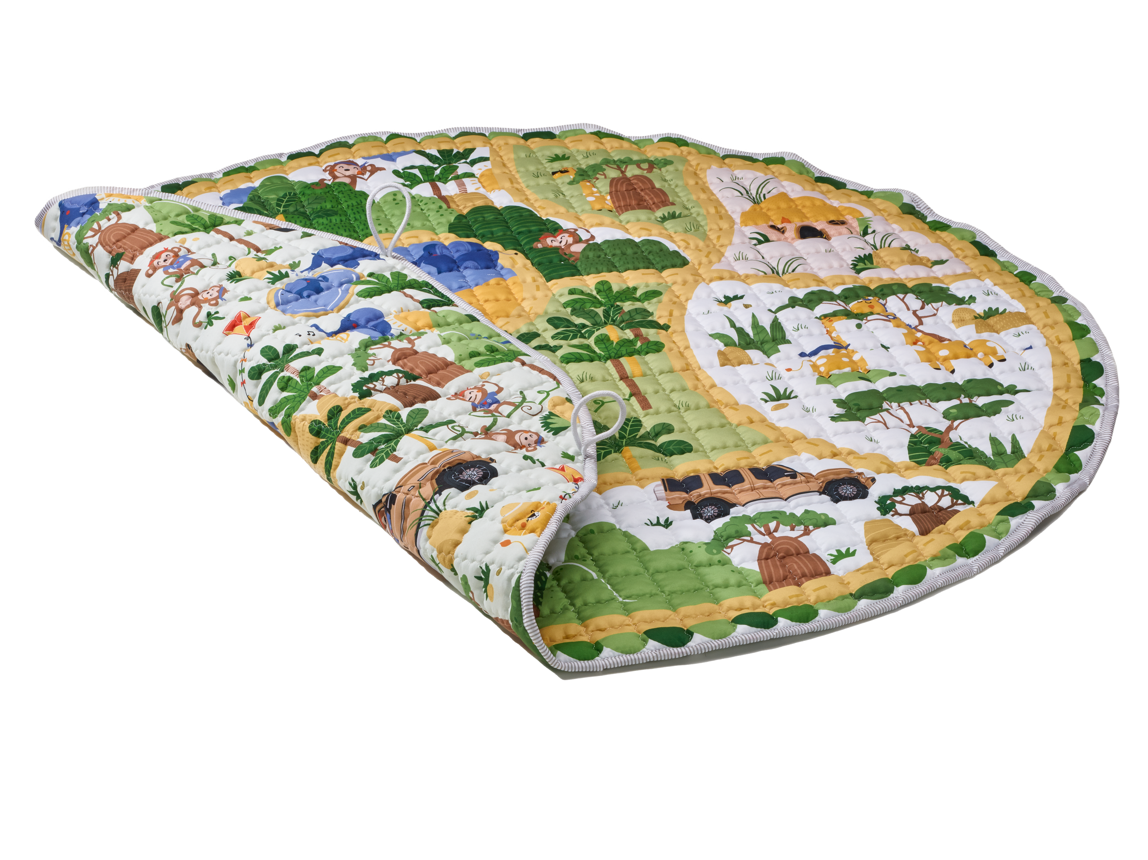 Spieldecke 2in1, Safari