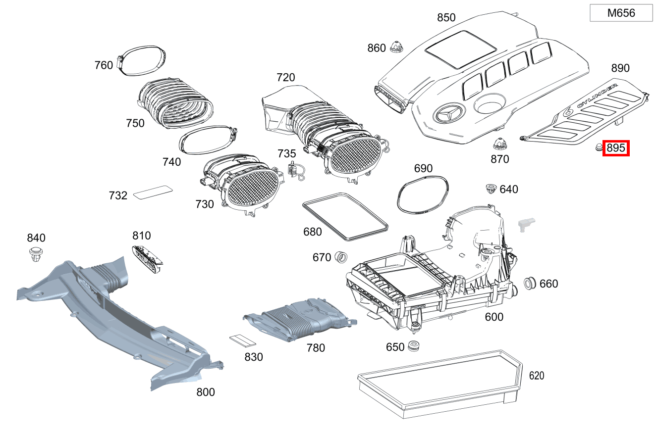 Verschlussstopfen Motorabdeckung; 10mm E 400 d 4MATIC T-Modell All-Terrain 213 Verschlussstopfen Motorabdeckung; 10mm E 400 d 4MATIC T-Modell All-Terrain 213