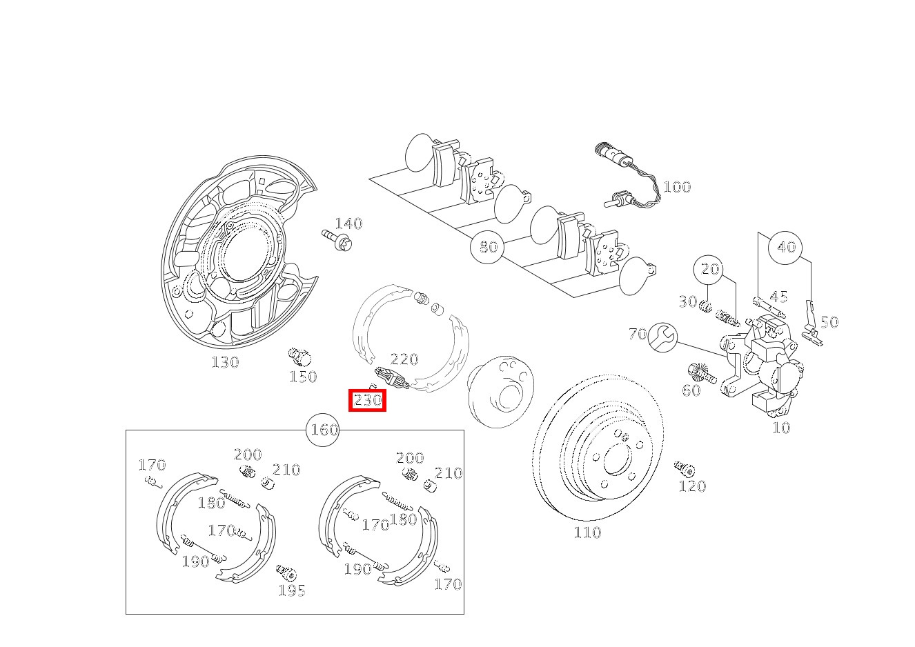 Zylinderstift BREMSSEILZUG SLK 55 AMG Roadster 171 Zylinderstift BREMSSEILZUG SLK 55 AMG Roadster 171