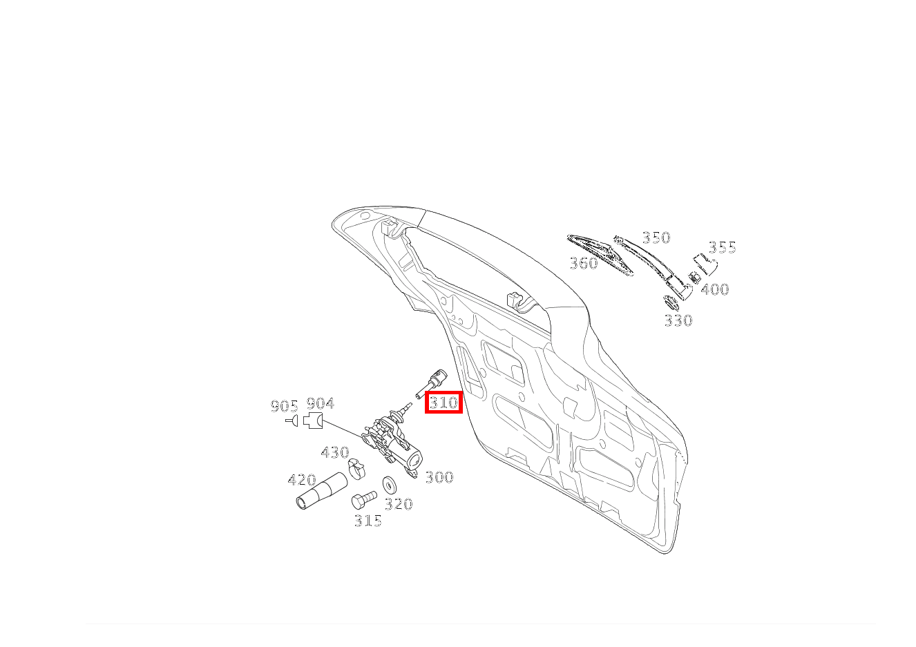 Düse Scheibenwaschanlage HECKWISCHER B 180 246 Düse Scheibenwaschanlage HECKWISCHER B 180 246