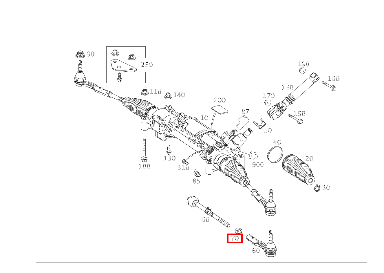 Sechskantmutter Spurstange links und rechts; M14X1.5 Mercedes-Maybach S 560 4MATIC 222 Sechskantmutter Spurstange links und rechts; M14X1.5 Mercedes-Maybach S 560 4MATIC 222