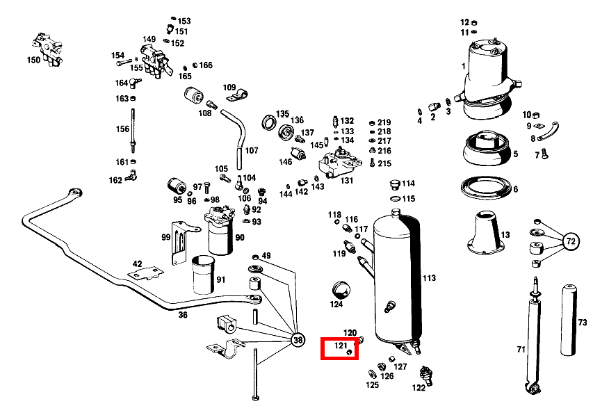 VENTILKAPPE 300 SEL 109