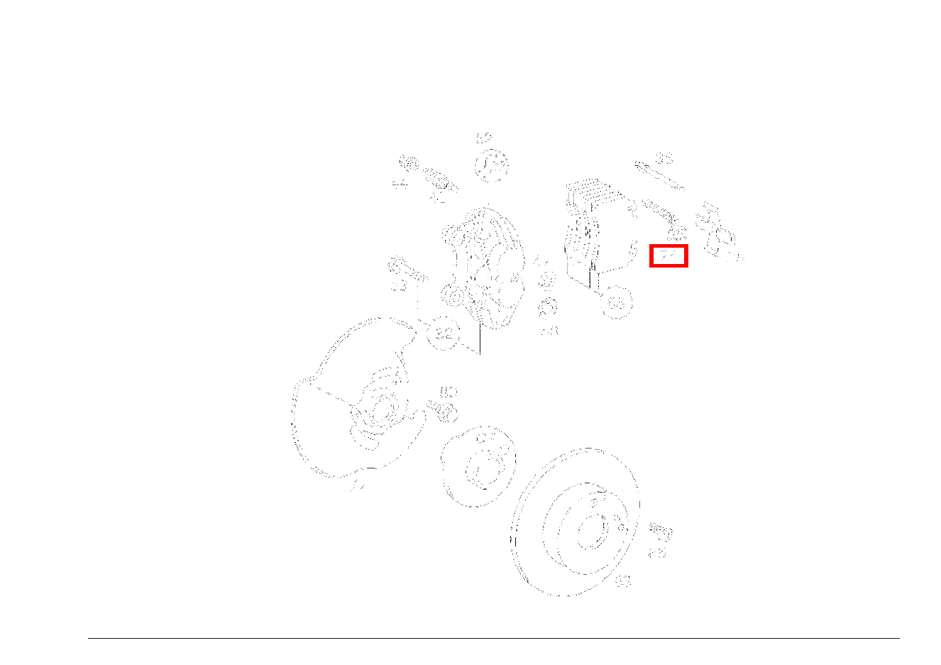 Belagverschleisssensor BREMSBELAGVERSCHLEISSANZEIGE E 500 124