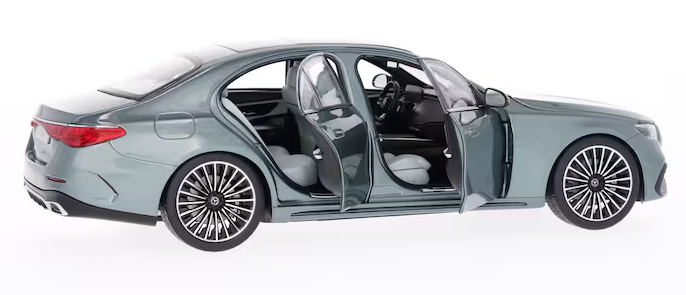 E-Klasse, Limousine, AMG Line, W214 verdesilber, 1:18