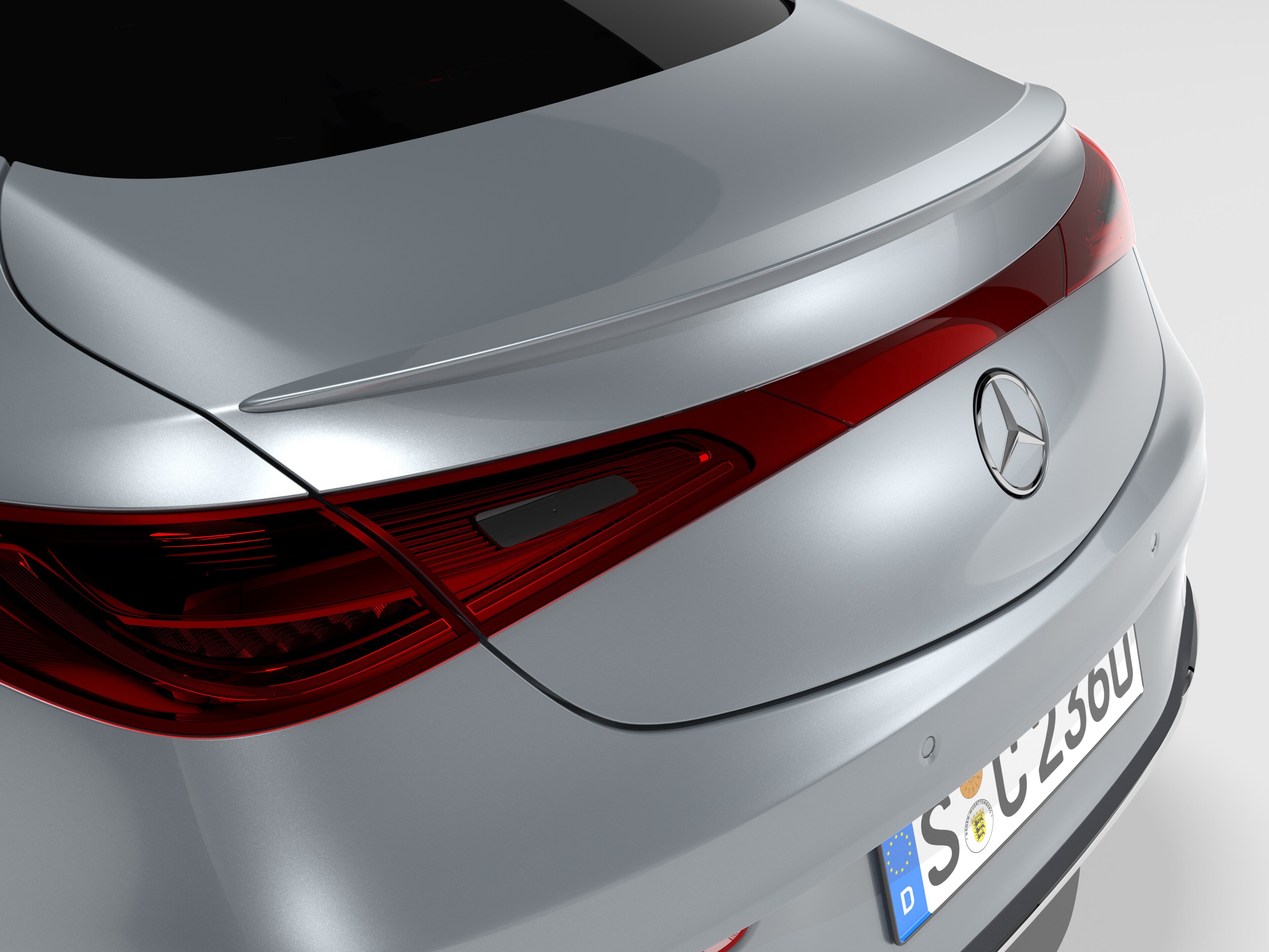 Heckspoiler Polyurethan, grundiert, CLE C236