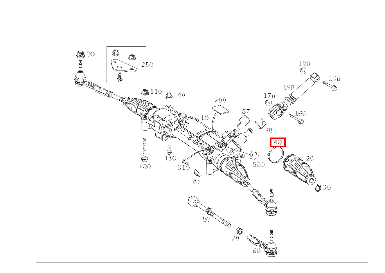 EINOHRKLEMME Innen Mercedes-Maybach S 560 222