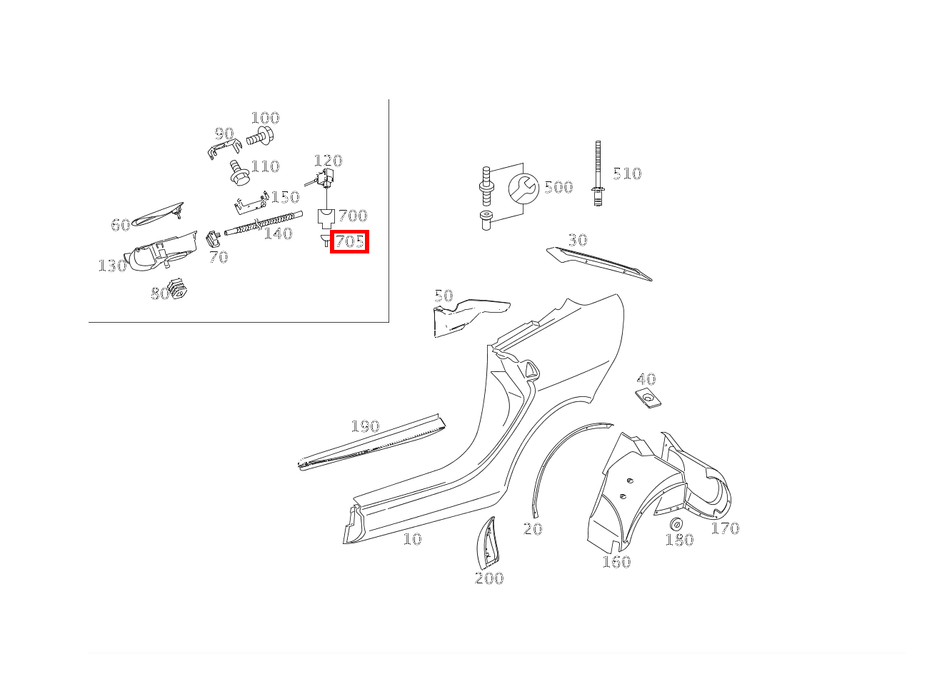 FEDERSTECKER 0.5-1.0 MM2 JPT SLR McLaren Roadster 199