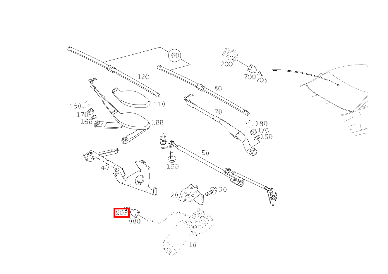 FEDERSTECKER 0.5-1.0 MM2 SPT SLR McLaren Roadster 199