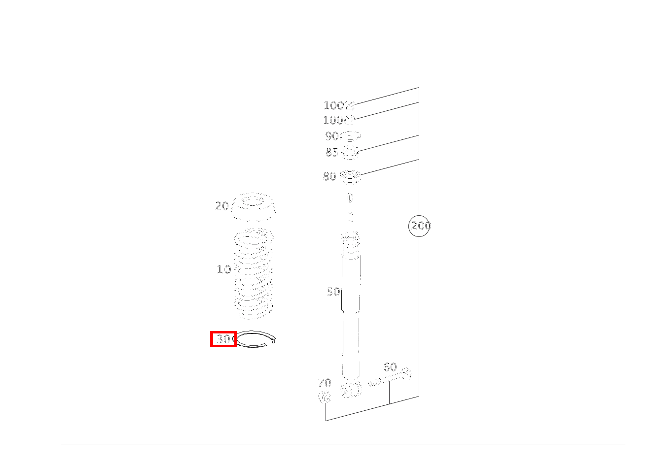 FEDERAUFLAGE UNTEN C 220 d T-Modell 205