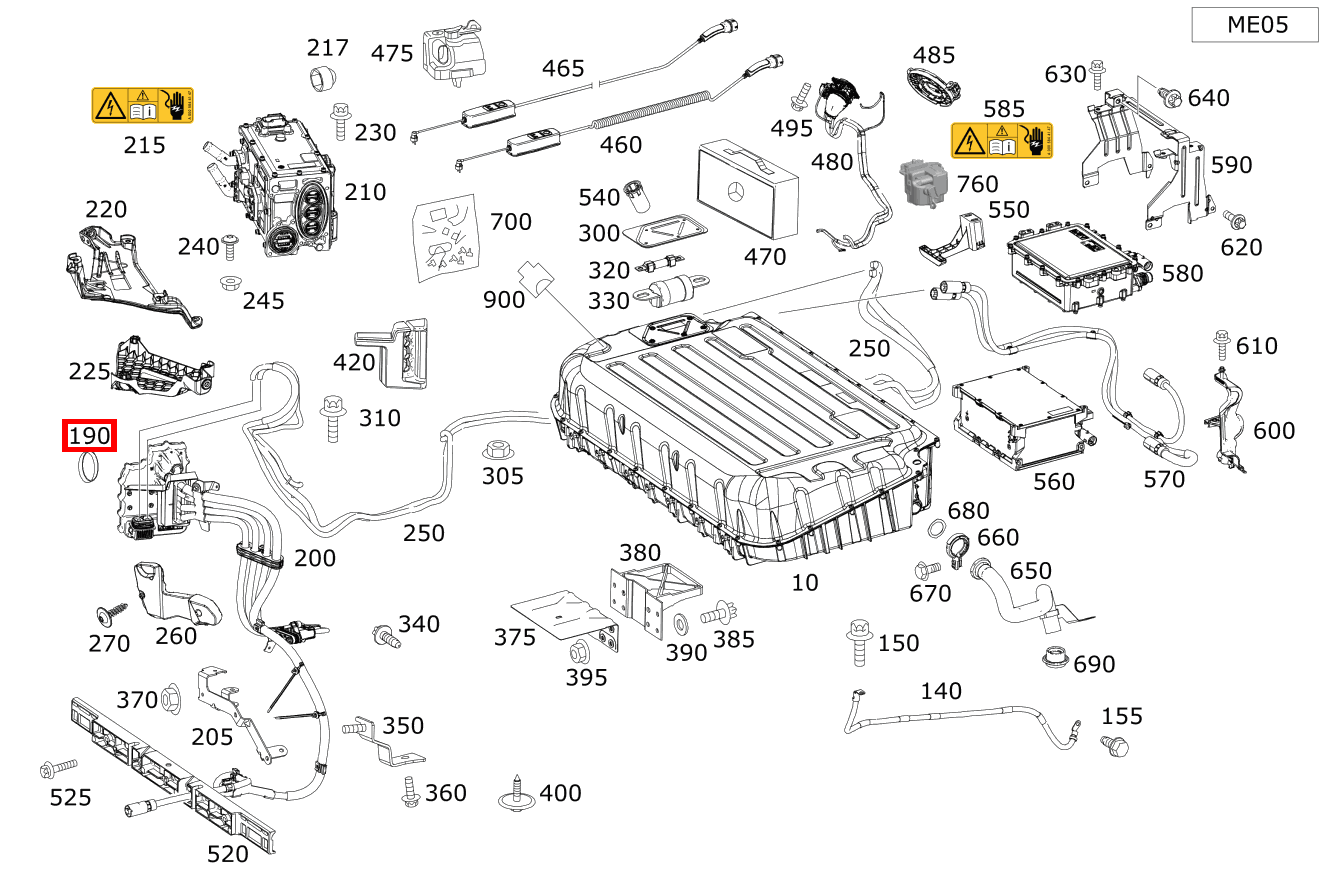 Elastomerformdichtung Trennstelle Hochvoltleitungssatz S 560 e Limousine lang BCA 222 Elastomerformdichtung Trennstelle Hochvoltleitungssatz S 560 e Limousine lang BCA 222