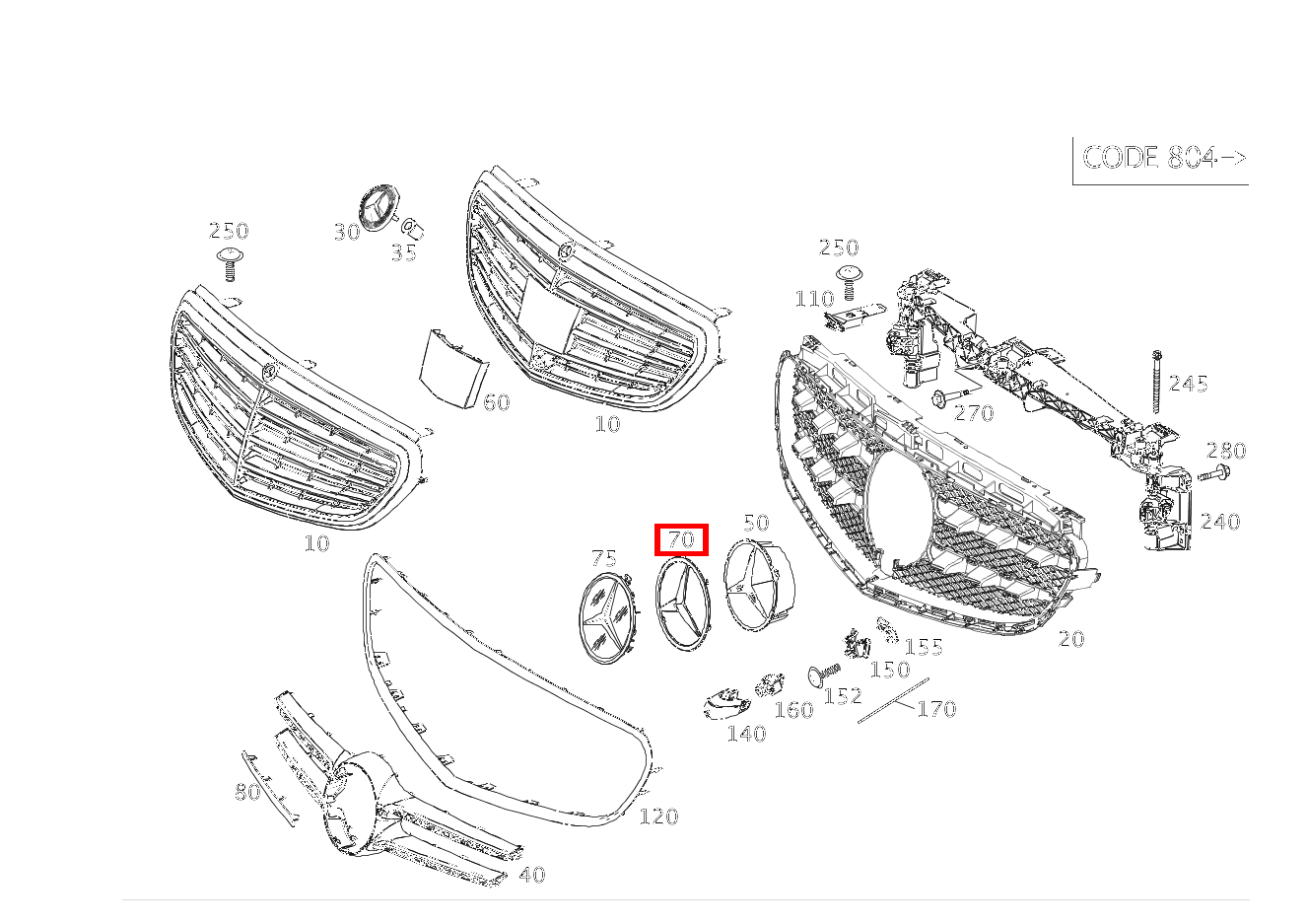 Mercedes-Stern E350 CDI 4M 212