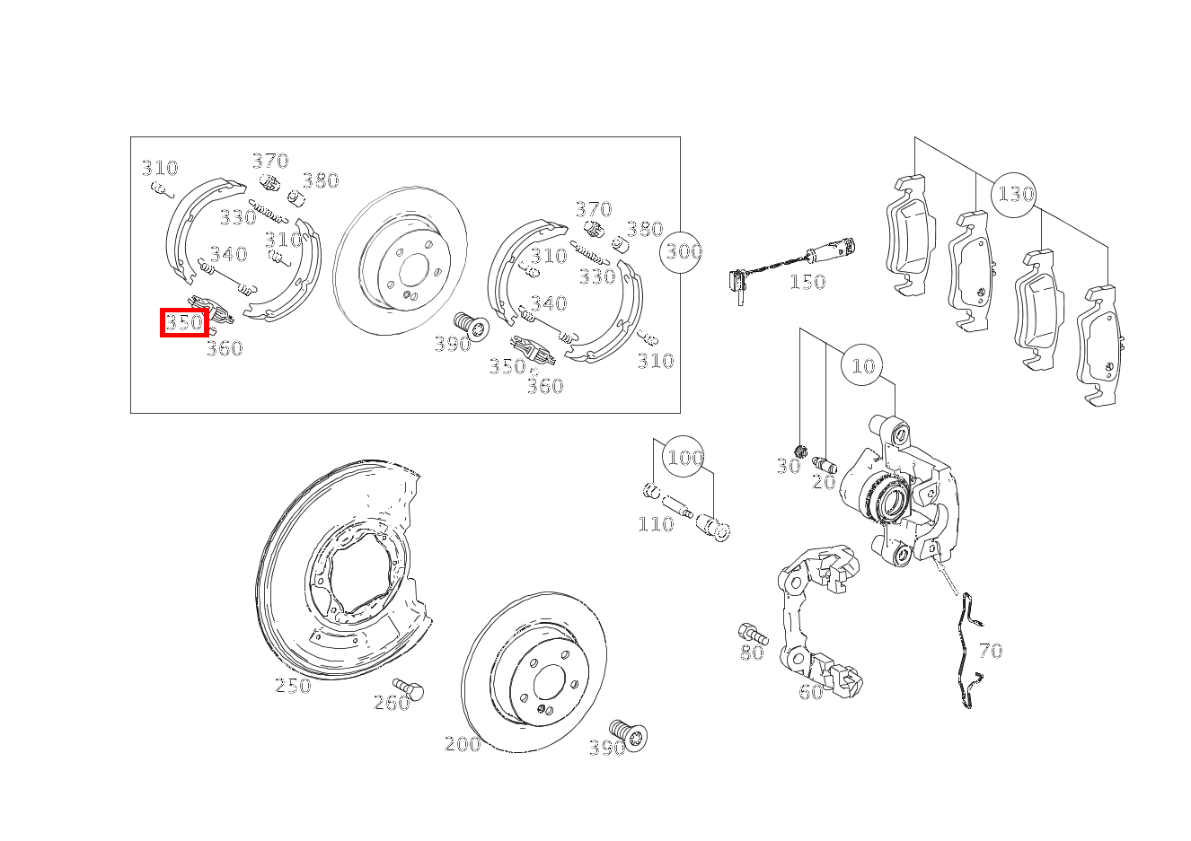 SPREIZSCHLOSS BREMSE SPREIZSCHLOSS GLK 350 4MATIC 204 SPREIZSCHLOSS BREMSE SPREIZSCHLOSS GLK 350 4MATIC 204
