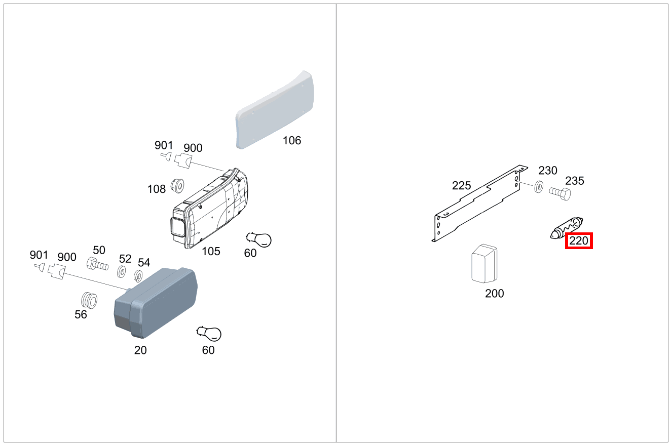 Glühlampe KENNZEICHENLEUCHTE; 12V-5W G 300 CDI/4X4/3428 Lang 461 Glühlampe KENNZEICHENLEUCHTE; 12V-5W G 300 CDI/4X4/3428 Lang 461