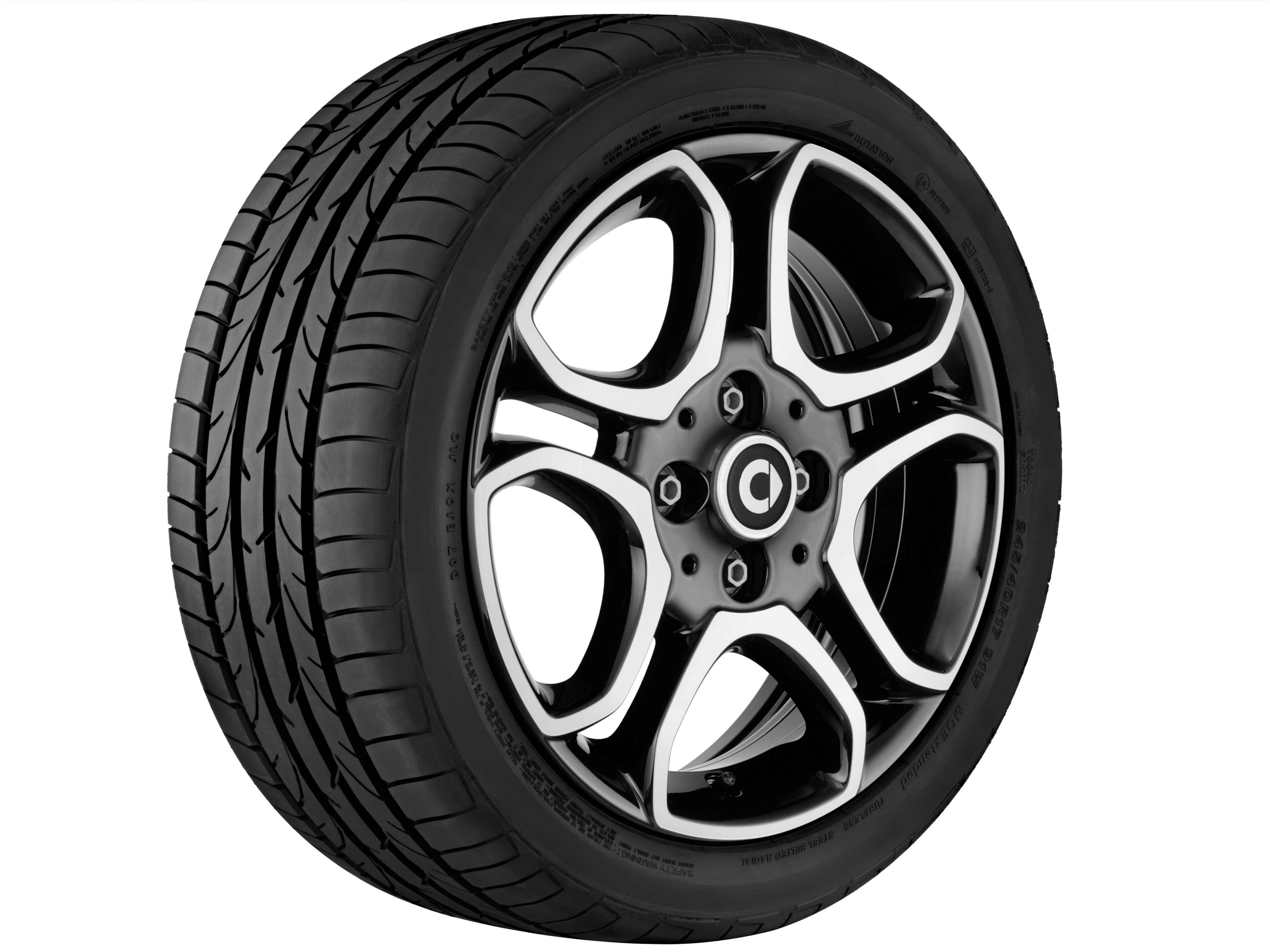 10-Speichen-Leichtmetallrad, 38,1 cm (15 Zoll