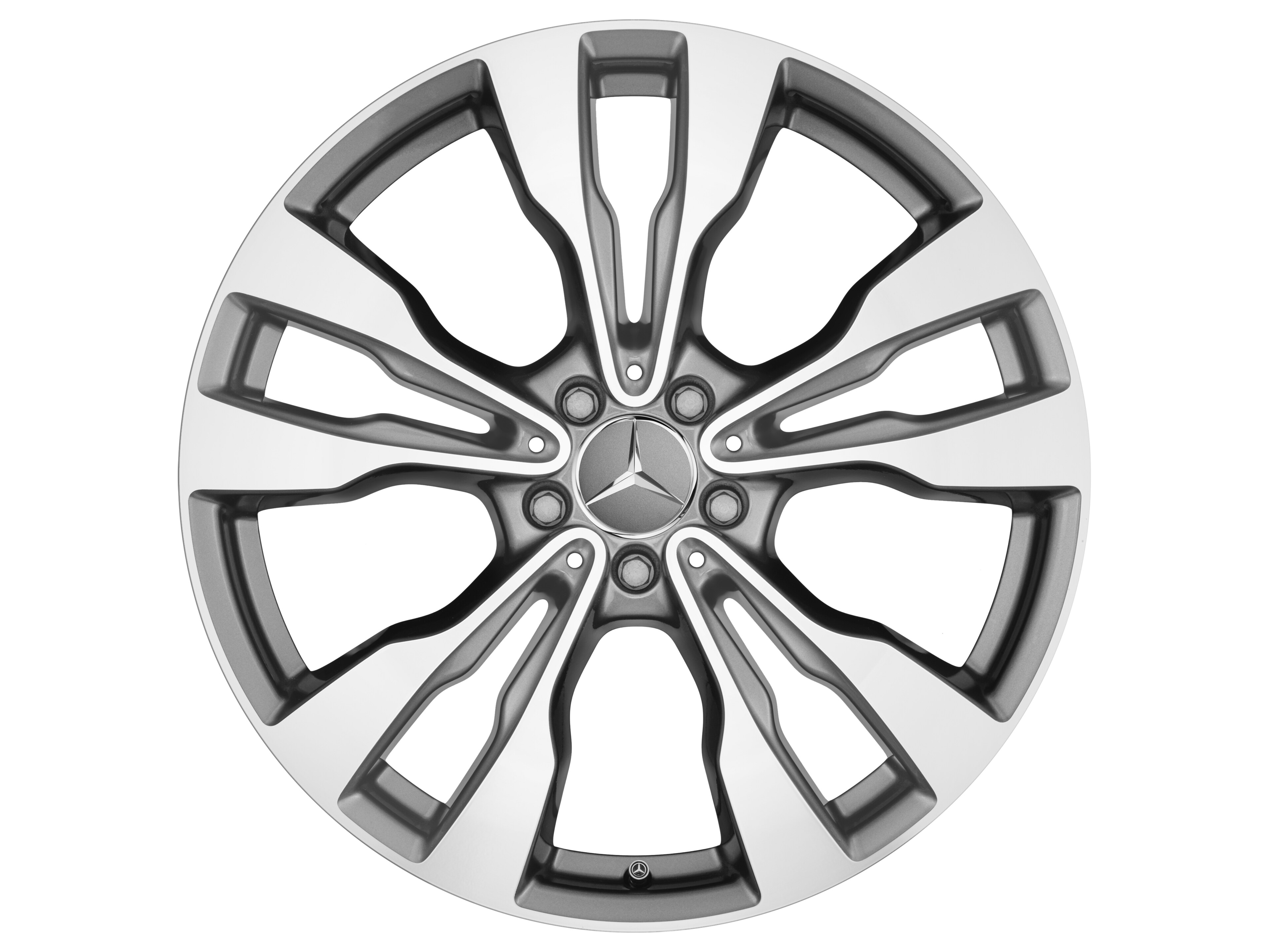 5-Doppelspeichen-Rad, 50,8 cm (20 Zoll), glan