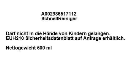 Mercedes-Benz - SchnellReiniger