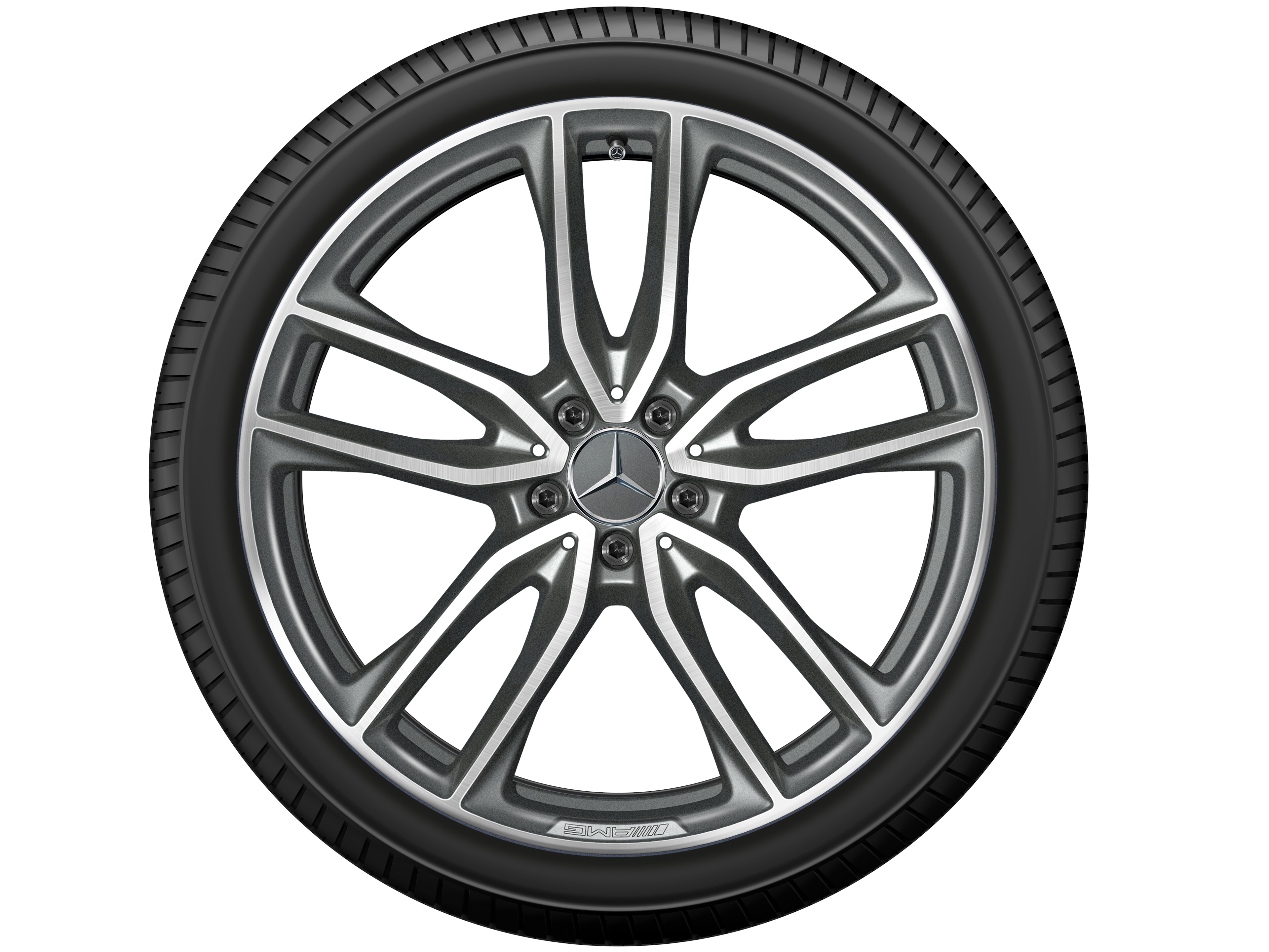 Mercedes-Benz - AMG 5-Doppelspeichen-Rad, 53,3 cm (21 Zoll) AMG 5-Doppelspeichen-Rad, 53,3 cm (21 Zoll)