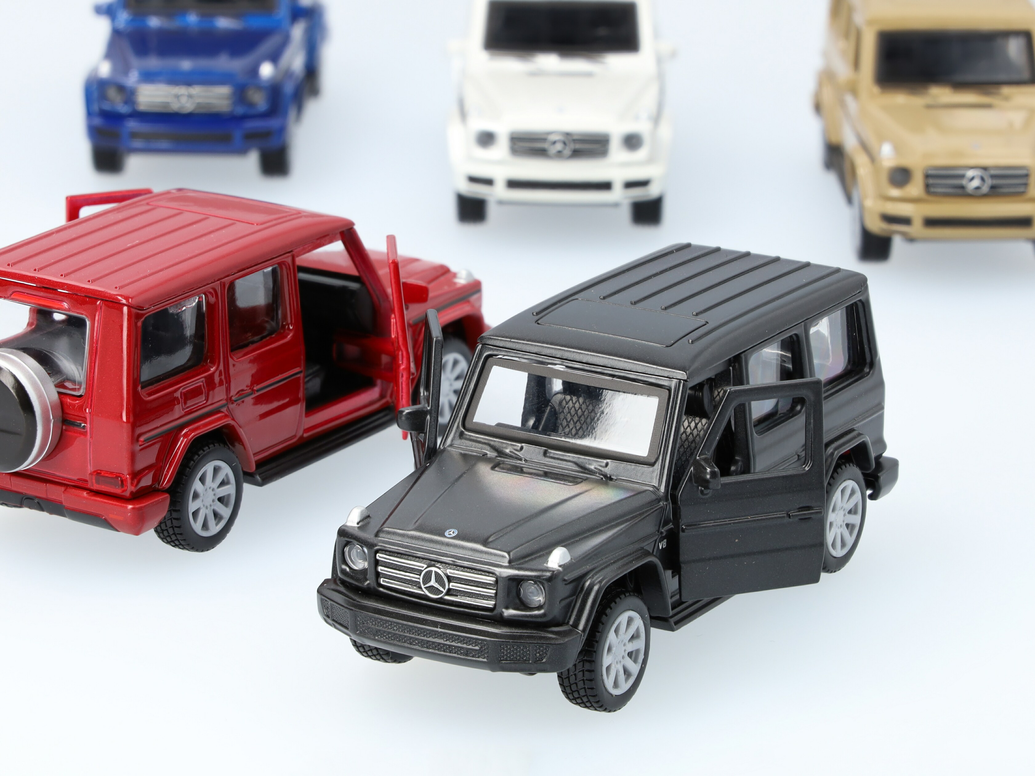 Mercedes-Benz - G-Klasse, Geländewagen, W463, Pullback, sand