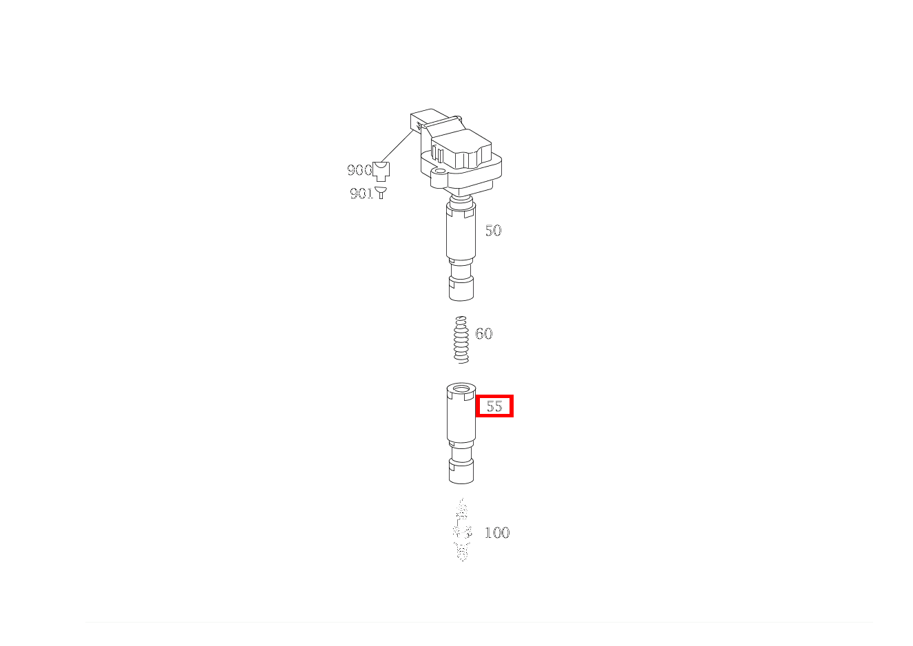 VERBINDUNGSSTECKER SLK 200 Kompressor Roadster BCA 171