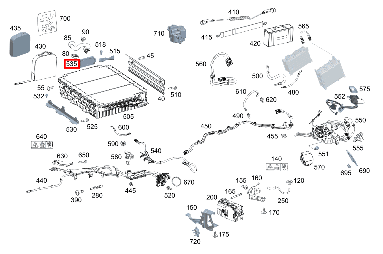 STEUERGERAET VOLLSTAENDIG BATTERIE- MANAGEMENT- System GLE 350 e 4MATIC 213 STEUERGERAET VOLLSTAENDIG BATTERIE- MANAGEMENT- System GLE 350 e 4MATIC 213