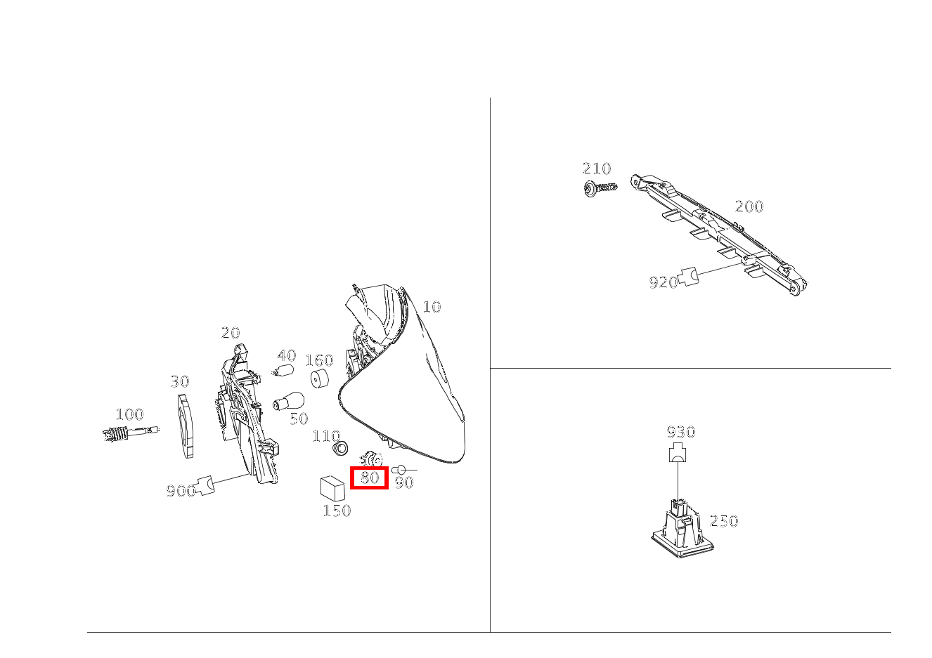 Verkleidungsclip BEFESTIGUNG RECHTE SCHLUSSLEUCHTE AN SEITENWAND A 45 AMG 4MATIC 176 Verkleidungsclip BEFESTIGUNG RECHTE SCHLUSSLEUCHTE AN SEITENWAND A 45 AMG 4MATIC 176