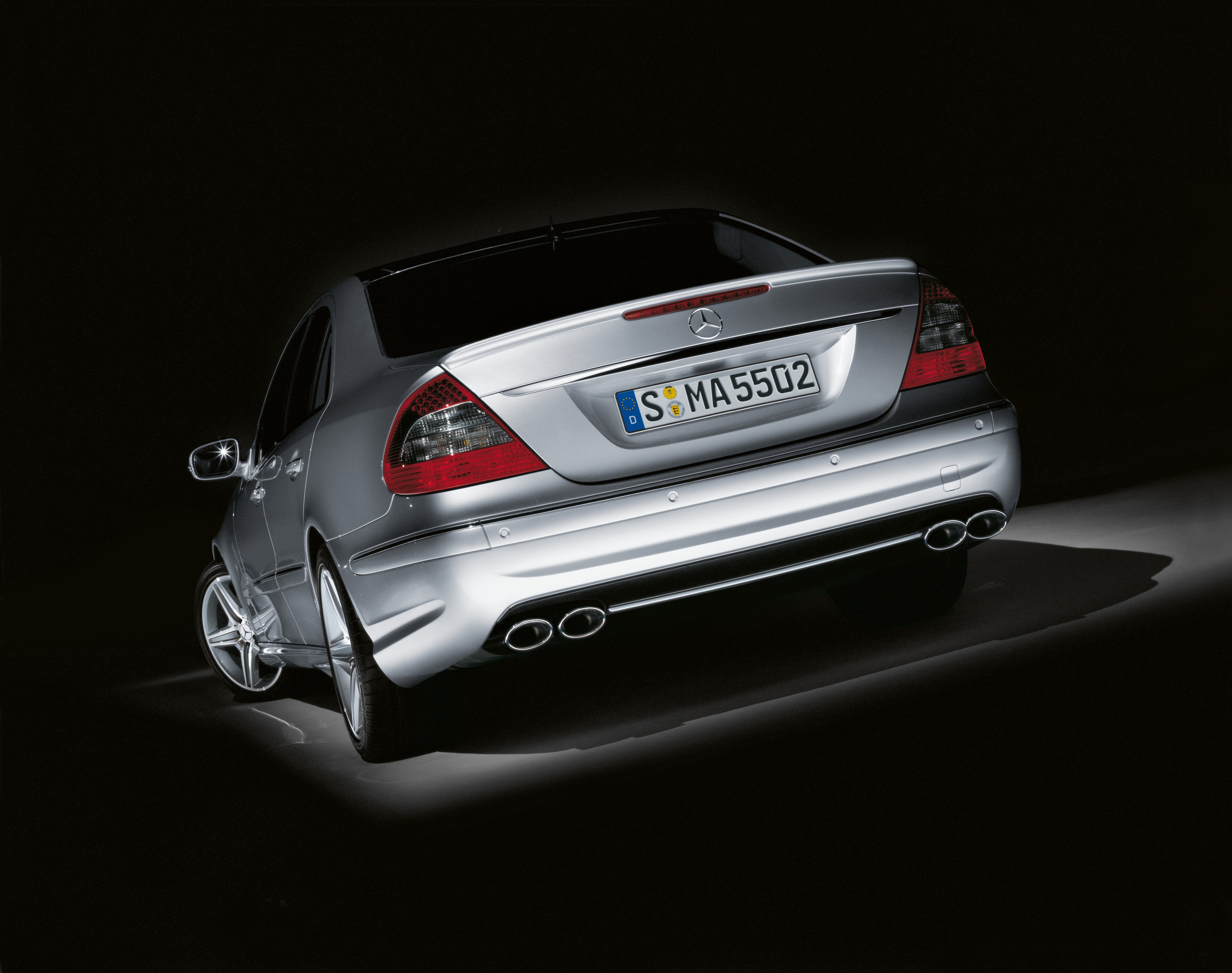 AMG Heckschürze, W211 Mopf