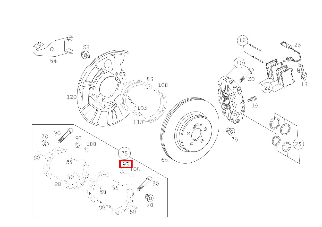 BREMSNACHSTELLER BREMSBACKENNACHSTELLUNG Maybach 62 S (langer Radstand) 240 BREMSNACHSTELLER BREMSBACKENNACHSTELLUNG Maybach 62 S (langer Radstand) 240
