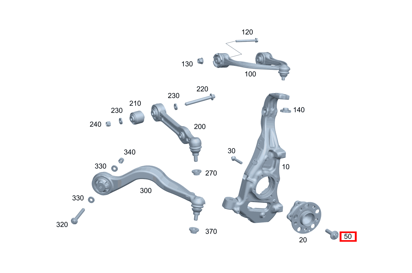 Schraube ANTRIEBSWELLE AN VORDERRADNABE,RECHTS; M16X60 Mercedes-AMG GT 63 S E PERFORMANCE 290 Schraube ANTRIEBSWELLE AN VORDERRADNABE,RECHTS; M16X60 Mercedes-AMG GT 63 S E PERFORMANCE 290