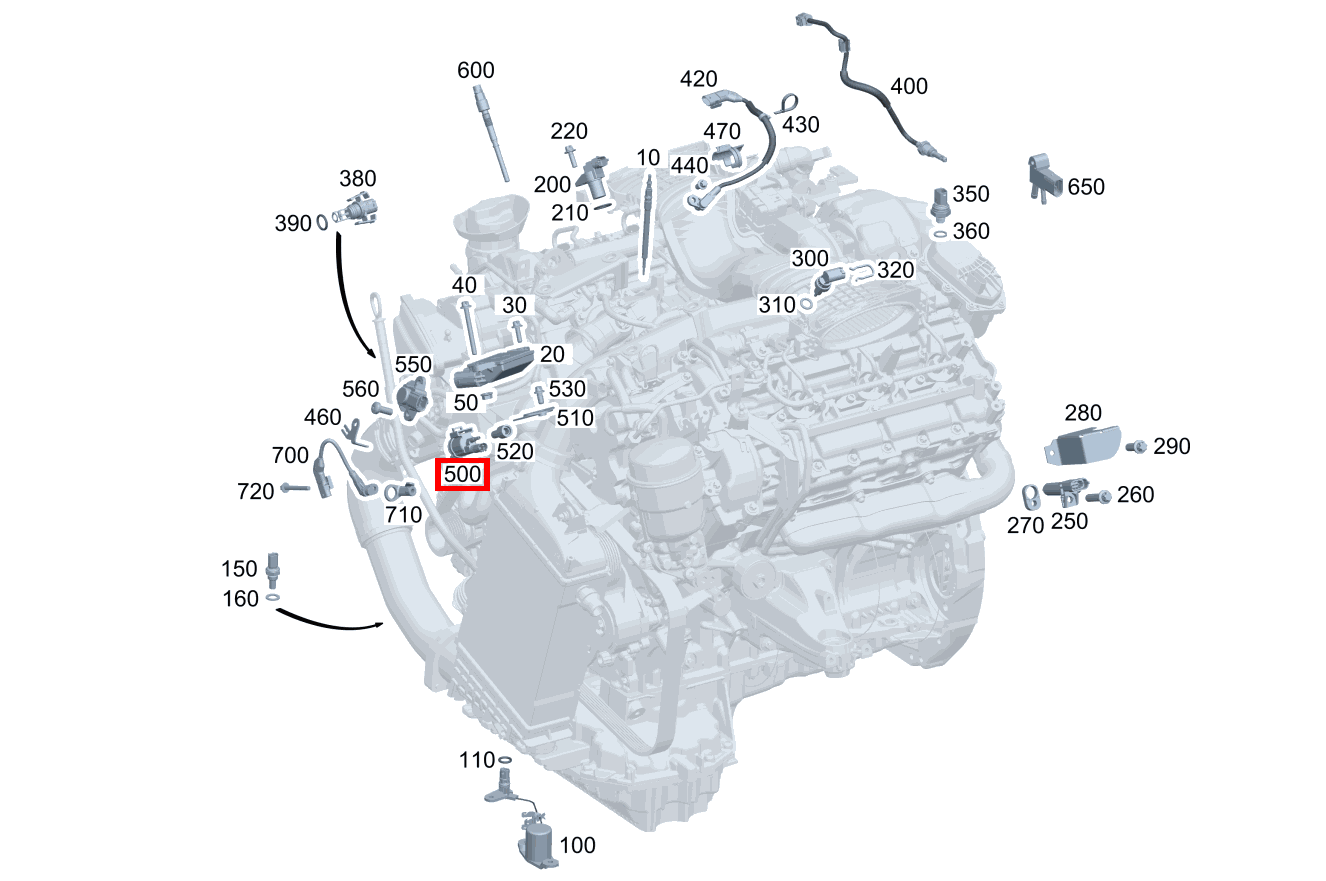 UMSCHALTVENTIL Schaltbare Wasserpumpe E350 CDI 4M 212 UMSCHALTVENTIL Schaltbare Wasserpumpe E350 CDI 4M 212