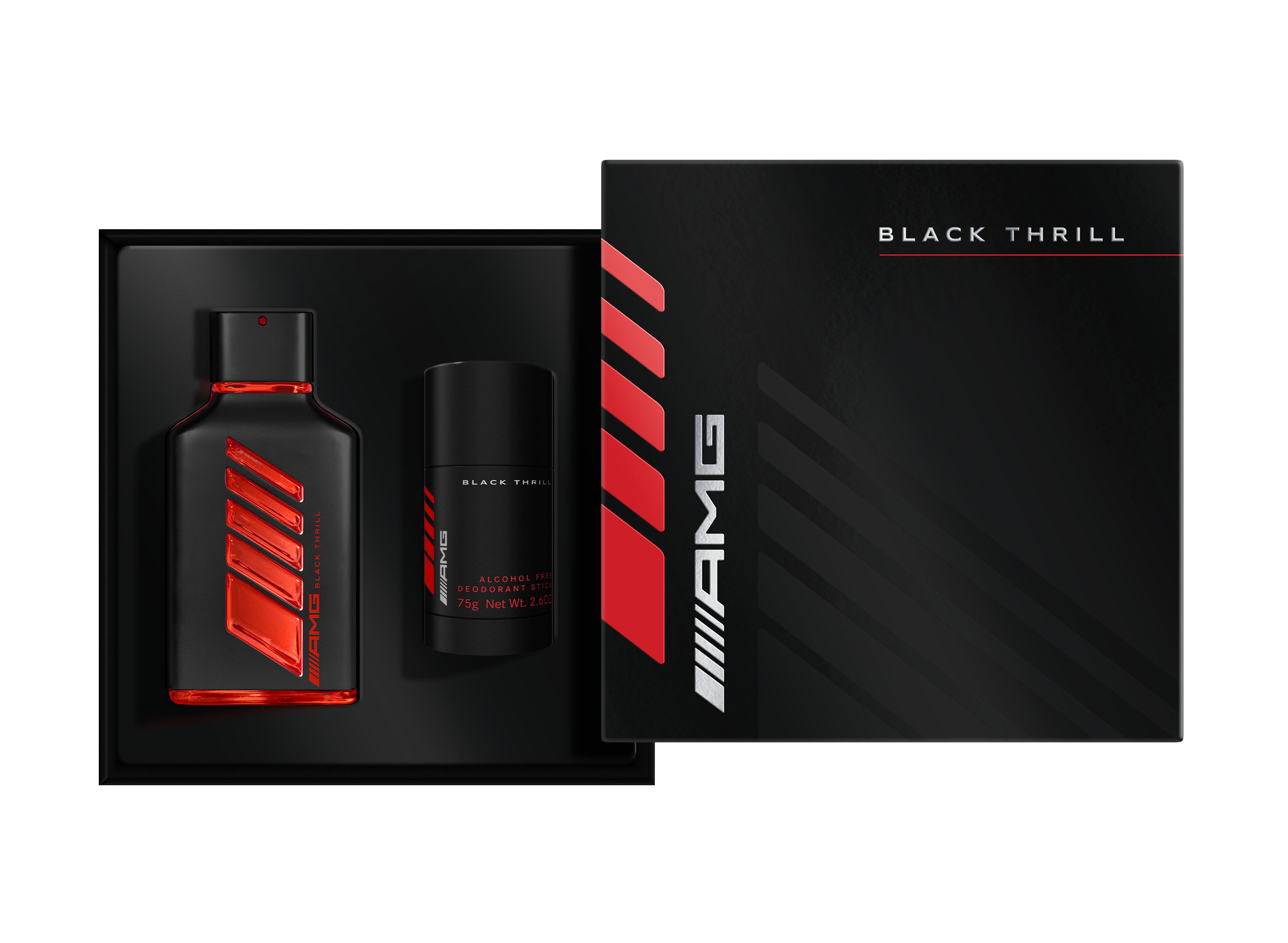 Mercedes-Benz - Geschenkset AMG Black Thrill, EdP