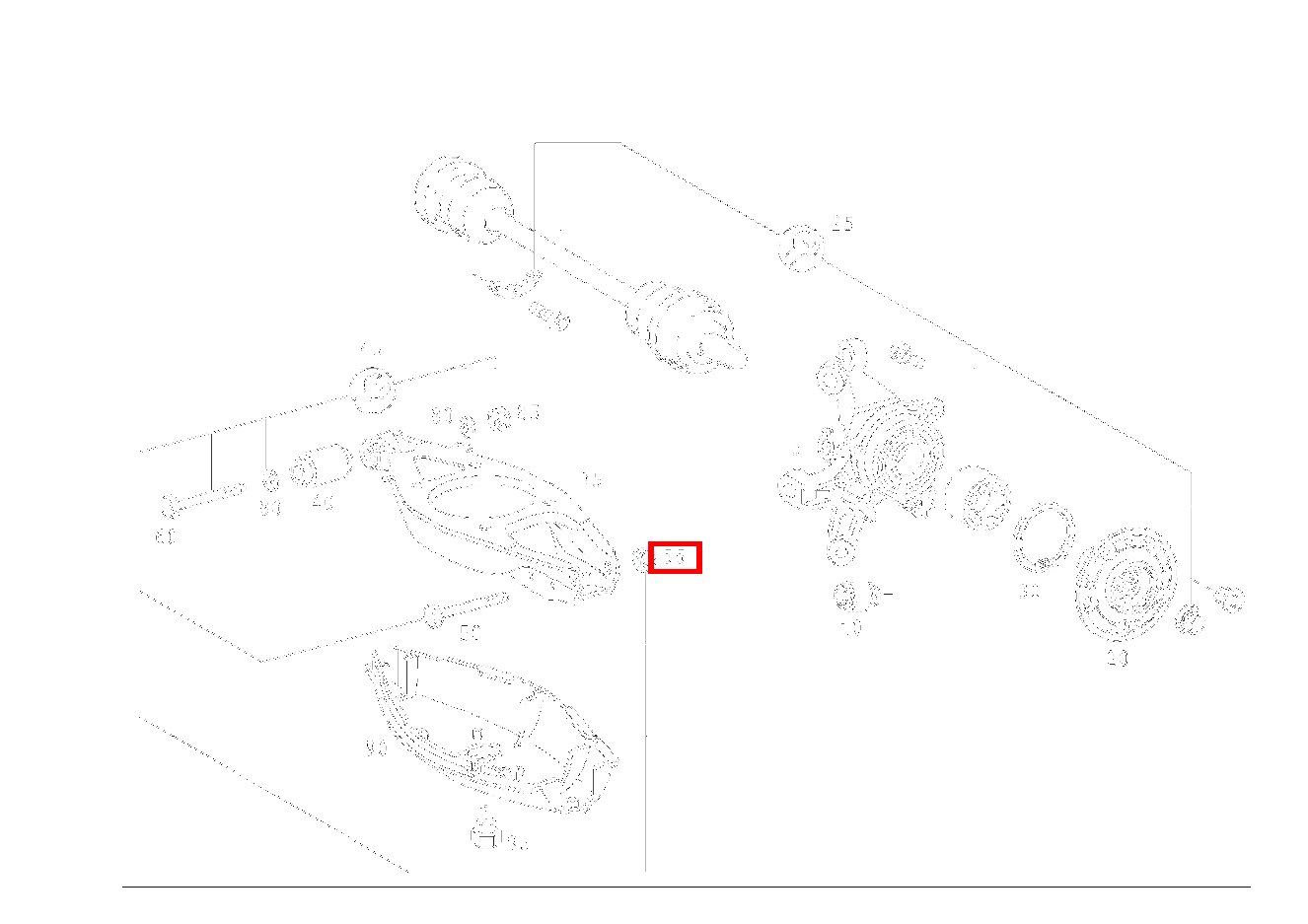 Sechskantmutter FEDERLENKER AN RADTRAEGER RECHTS; M14X1,5 SLK 320 AMG KOMP 170