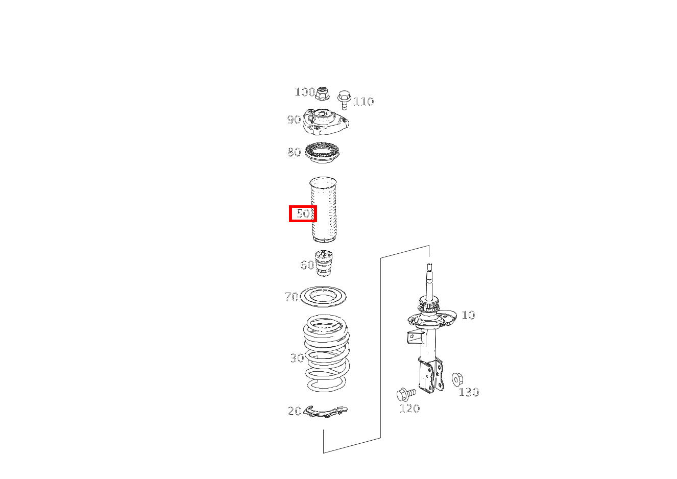 Manschette LINKS UND RECHTS B220 4M 246 Manschette LINKS UND RECHTS B220 4M 246
