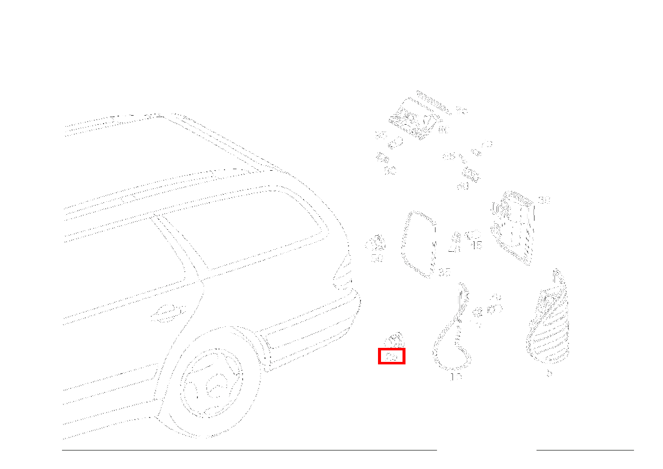 Mutter HECKLEUCHTEN; M5 E420T 210